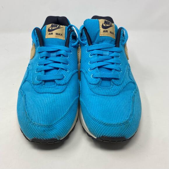 Nike Air Max 1 Corduroy Baltic Blue Sneaker Mens Size 8.5 main image 6